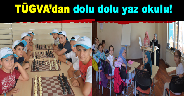 TÜGVA’dan dolu dolu yaz okulu!
