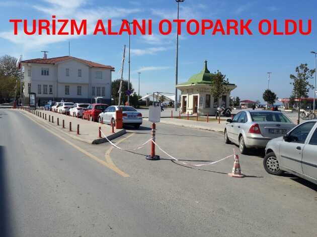Turizm Alanı İmtiyazlı Otopark Oldu 