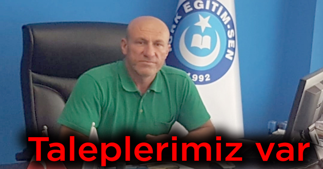 TÜRK EĞİTİM-SEN'İN ÖNCELİKLİ TALEPLERİ VAR