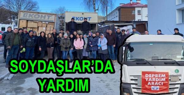 TÜRK SOYDAŞLAR ACILARA ORTAK OLDU