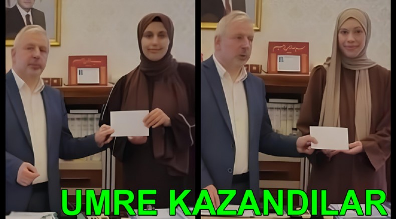 YAÜ ÖĞRENCİLERİ DOĞRU CEVAP VERDİ UMRE KAZANDILAR