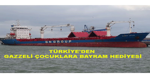 TÜRKİYE’DEN GAZZELİ ÇOCUKLARA BAYRAM HEDİYESİ !