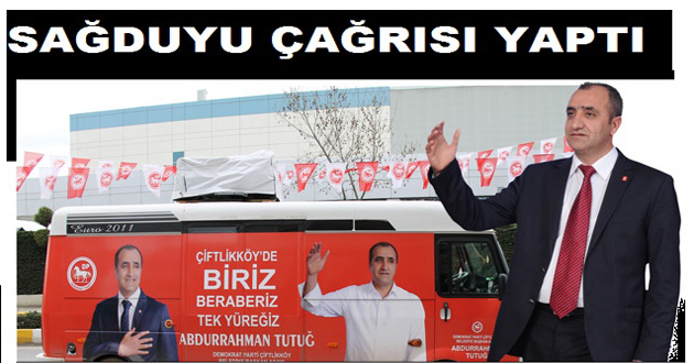 TUTUĞ'DAN  SİYASİLERE SAĞDUYU ÇAĞRISI