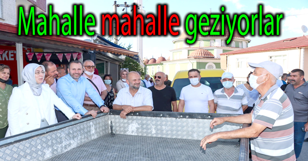 ​Tutuk 3 mahalleye gitti