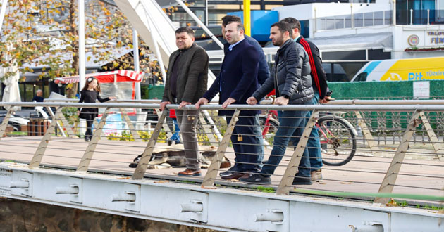 Tutuk çalışmaları denetledi