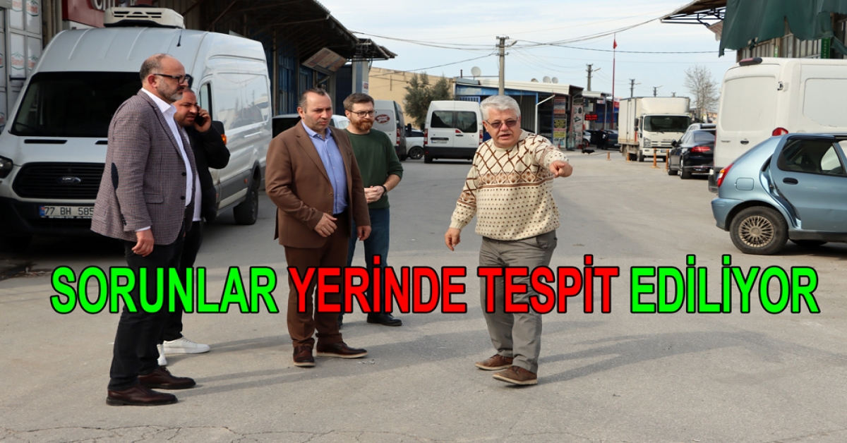 TUTUK GIDA TOPTANCILARININ SORUNLARINI DİNLEDİ