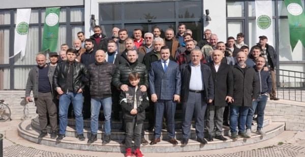 ​TUTUK GÜREŞÇİLERLE BULUŞTU