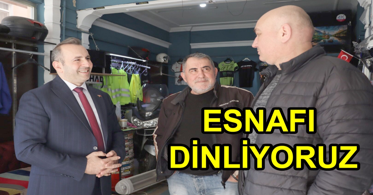 TUTUK MİMAR SİNAN CADDESİ ESNAFINI UNUTMADI