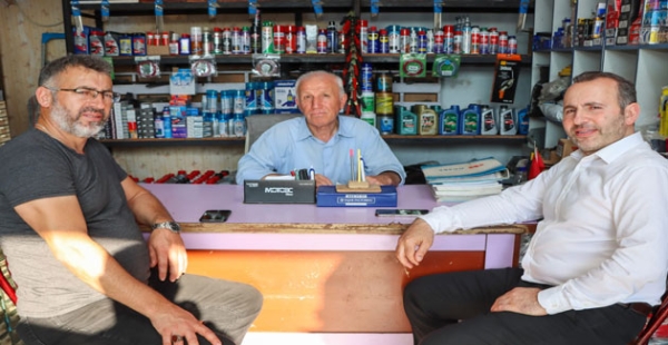Tutuk Sanayi esnafını dinledi