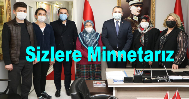 Tutuk şehit yakınlarını ve gazileri unutmadı