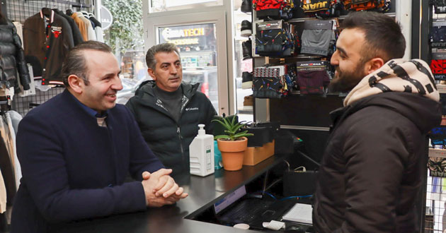 Tutuk ve Erbay esnafı dinledi