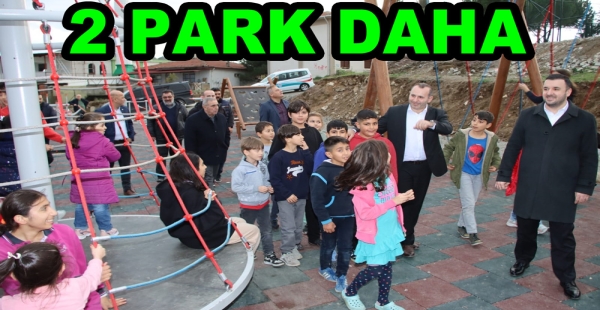 TUTUK YENİ ÇOCUK PARKLARI KAZANDIRIYOR
