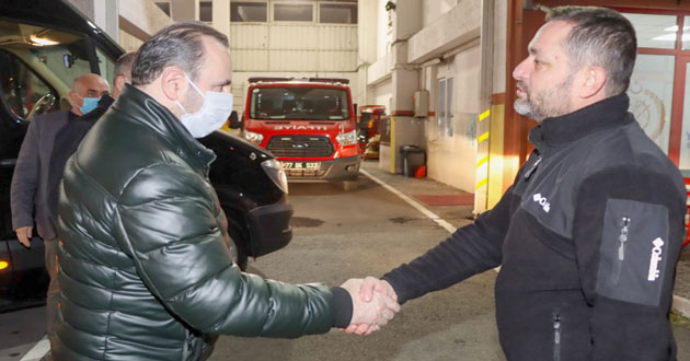 Tutuk yeni yılda da ziyaret etti