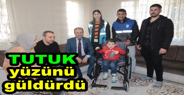 TUTUK’TAN ENGELLİLERE DESTEK GELDİ