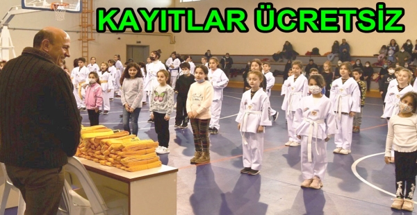 ÜCRETSİZ TEKVANDO KAYITLARI BAŞLADI
