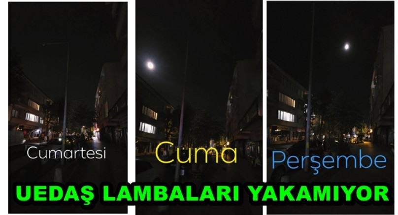 UEDAŞ YENİ CAMİ SOKAKI 5 GÜNDÜR KARANLIĞA MAHKÛM! ETTİ