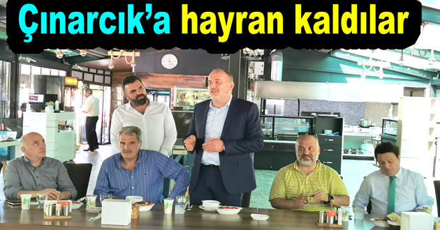 Uluslararası Medya temsilcileri Çınarcık'a hayran kaldı