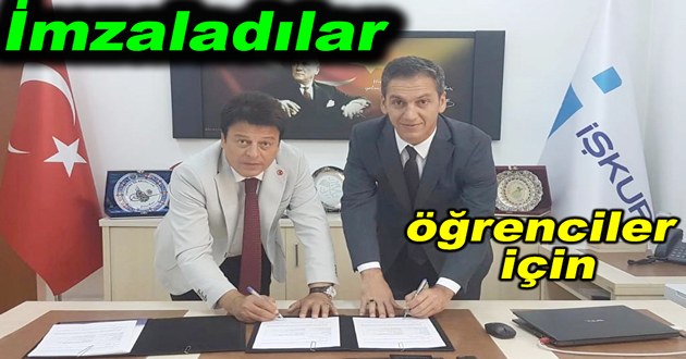 Üniversite öğrencileri için imzaladılar