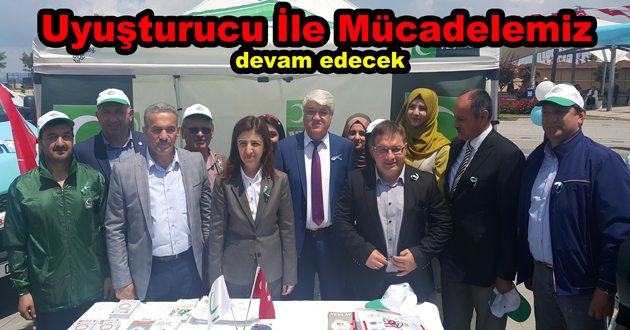 Uyuşturucu İle Mücadelemiz devam edecek