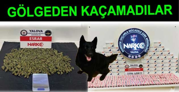 ​UYUŞTURUCU SATICILARI GÖLGE'DEN KAÇAMADI