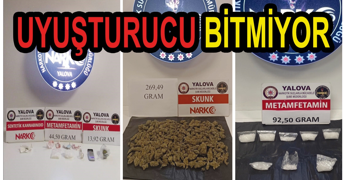 UYUŞTURUCU SATICISI 9 KİŞİ TUTUKLANDI