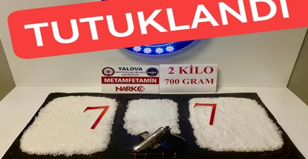 UYUŞTURUCU SATICISI TUTUKLANDI