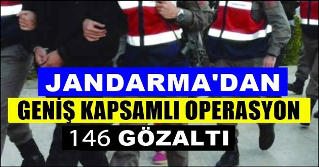Uyuşturucudan 146 kişi yakalandı