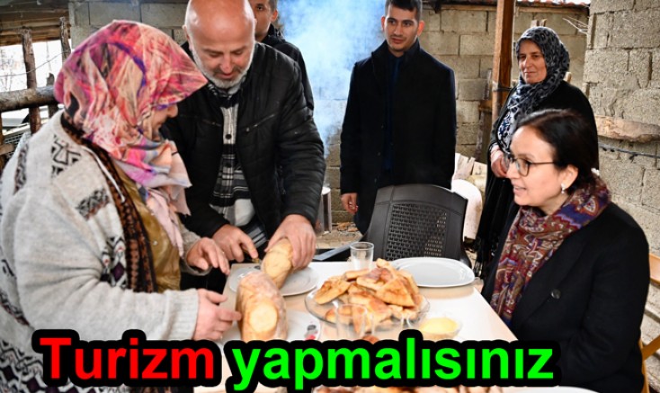 VALİ KAYA KURTKÖY’DE TURİZM DEDİ