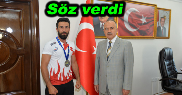 Valiye başarı sözü verdi