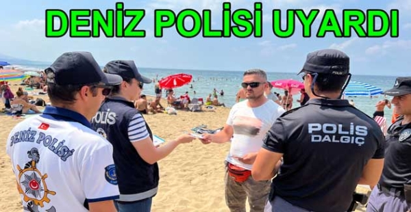 VATANDAŞ YÜZDÜ POLİS BİLGİLENDİRDİ