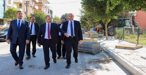 VEKİL ve İL BAŞKANI PROJELERİ İNCELEDİLER