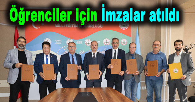 VERİMLİ BİR TATİL İÇİN İMZALAR ATILDI