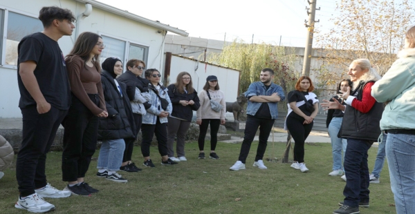 VETERİNERLİĞE GİTTİLER