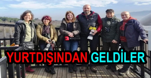 YABANCI KUŞ GÖZLEMCİLER HERSEK LAGÜNÜNDE
