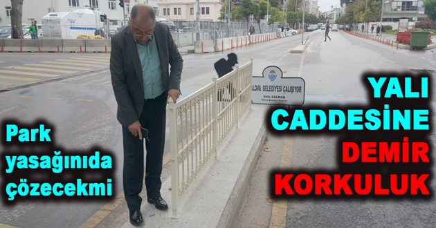 YALI CADDESİNE DEMİR KORKULUK
