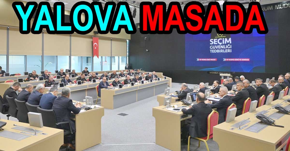 YALOVA 2023 SEÇİM TOPLANTISINDA