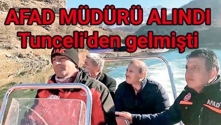 YALOVA AFAD MÜDÜRÜ CEM ERDOĞAN GÖREVDEN ALINDI!