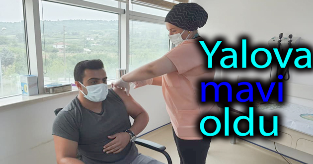 YALOVA AȘIDA MAVİ OLDU
