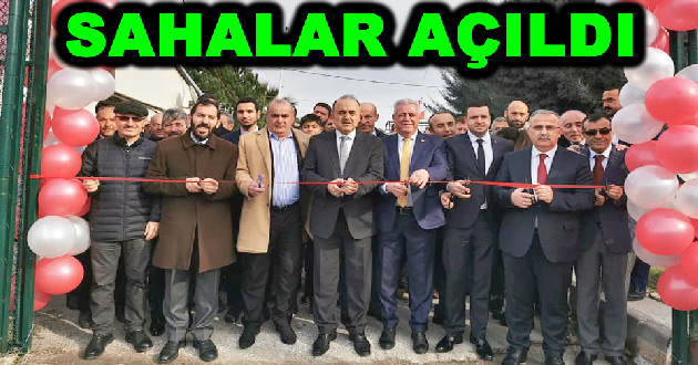 YALOVA AMATÖR SAHALARI AÇILDI