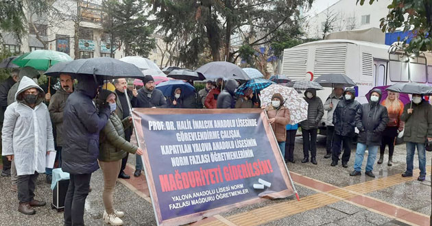 Yalova Anadolu Lisesi  kapatılmasın