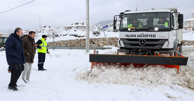 ​Yalova Belediyesi 24 saat hazır