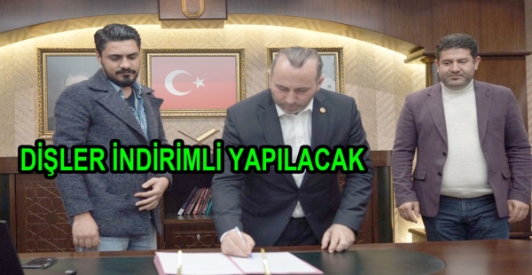 YALOVA BELEDİYESİ DİŞÇİ İLE ANLAŞTI