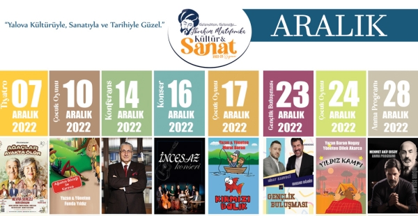 YALOVA BELEDİYESİ KÜLTÜRE YATIRIM YAPMAYA DEVAM EDİYOR