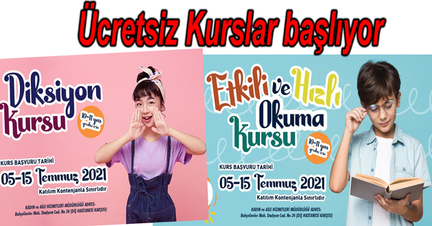 ​YALOVA BELEDİYESİ’NDEN İKİ KURS BİRDEN