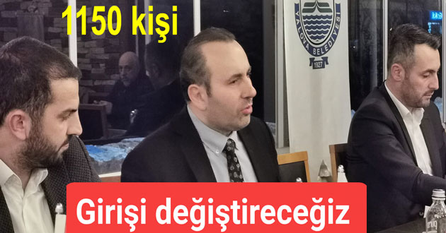 Yalova da 1150 kişinin borcunu ödedik