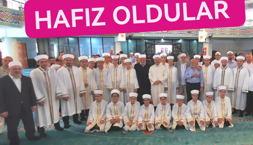 YALOVA DA 22 HAFIZ İCAZET ALDI