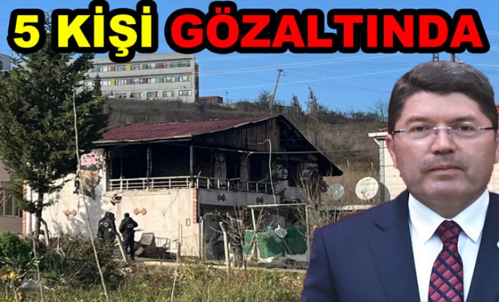 YALOVA’DA 5 KİŞİ GÖZALTINA ALINDI