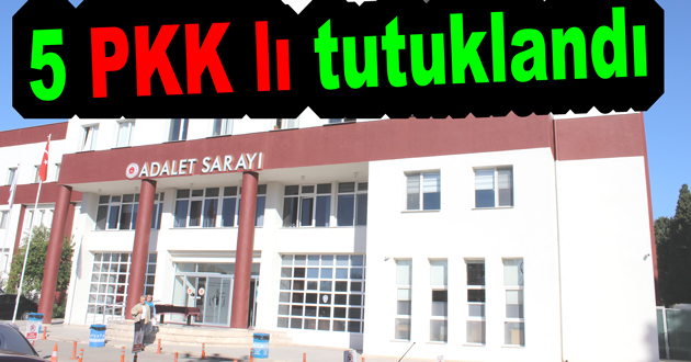 Yalova da 5 PKK lı tutuklandı