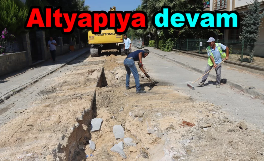 YALOVA DA ALT YAPIYI YENİLİYORUZ