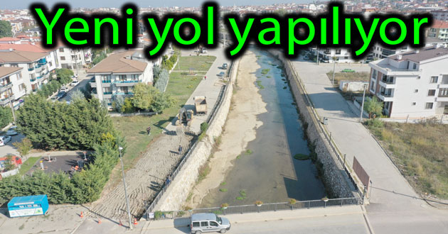 Yalova da bisiklet yolu yapılıyor
